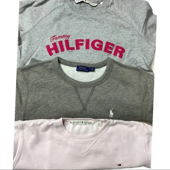 3 Sweatshirt Bundle Tommy Hilfiger Polo Size Small - Picture 3 of 16